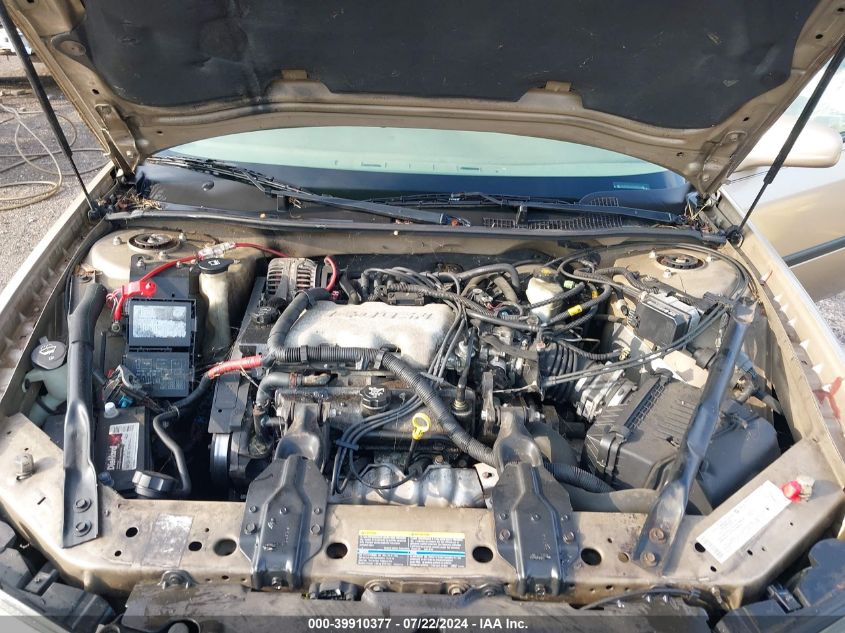 2004 Chevrolet Impala VIN: 2G1WF52E249352905 Lot: 39910377