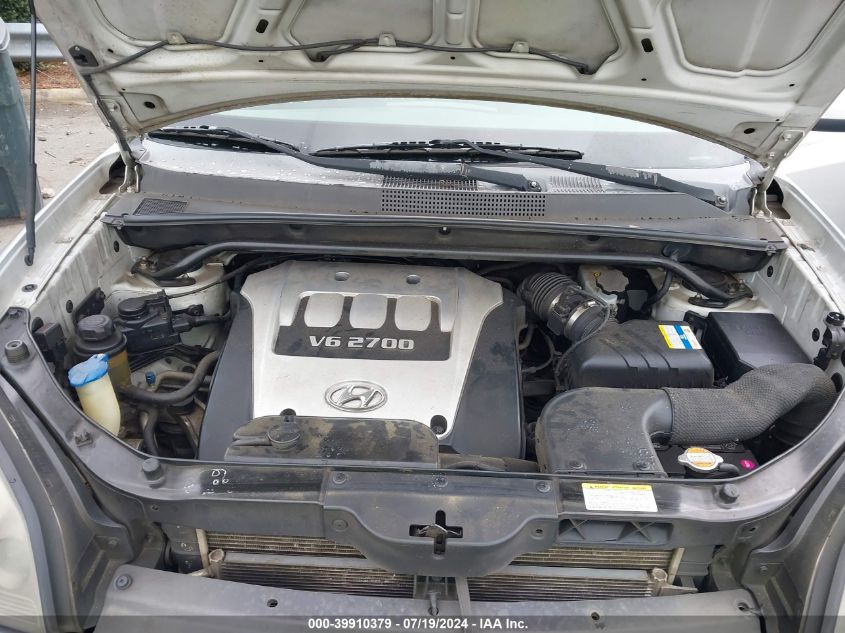 2006 Hyundai Tucson Gls/Limited VIN: KM8JN12D26U381391 Lot: 39910379