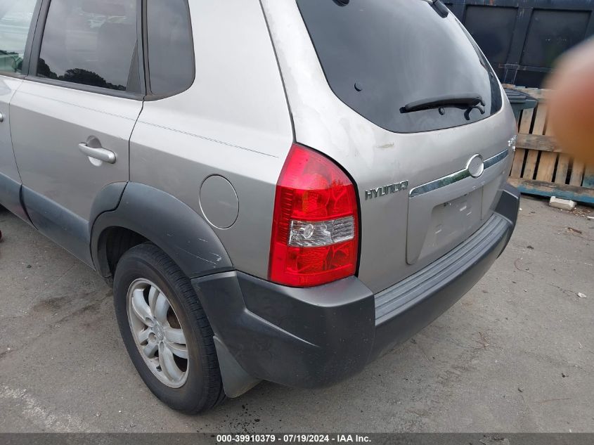 2006 Hyundai Tucson Gls/Limited VIN: KM8JN12D26U381391 Lot: 39910379