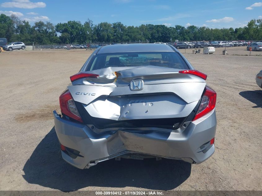 2020 Honda Civic Lx VIN: 19XFC2F69LE017268 Lot: 39910412