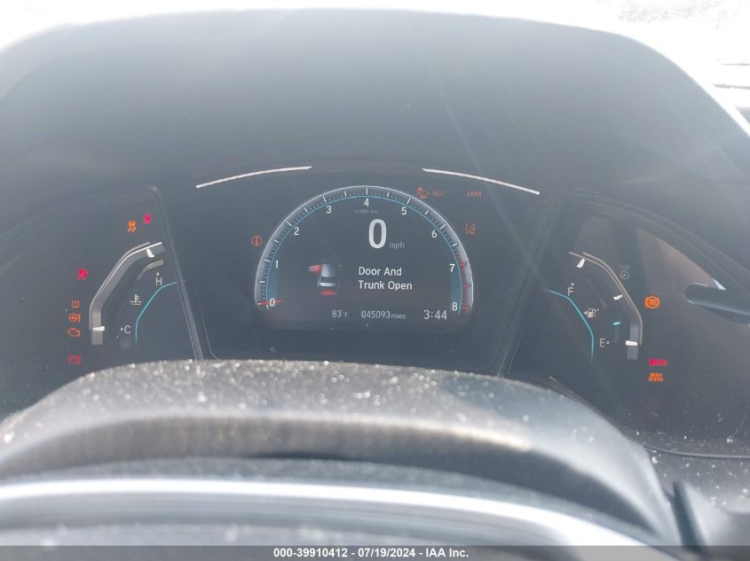 2020 Honda Civic Lx VIN: 19XFC2F69LE017268 Lot: 39910412