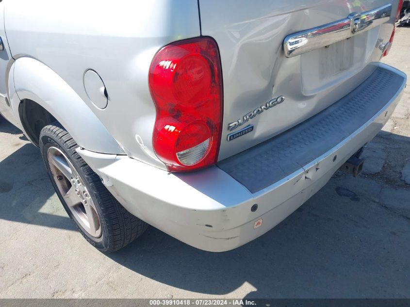 2007 Dodge Durango Limited VIN: 1D8HB58267F574451 Lot: 39910418