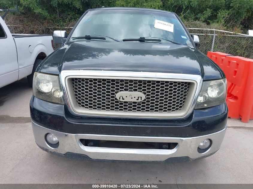 2006 Ford F-150 Lariat/Xlt VIN: 1FTPW12V66KC45667 Lot: 39910420