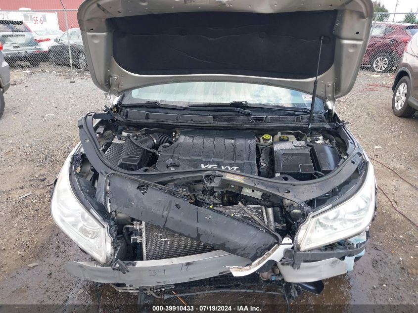 2010 Buick Lacrosse Cxs VIN: 1G4GE5EV1AF295962 Lot: 39910433