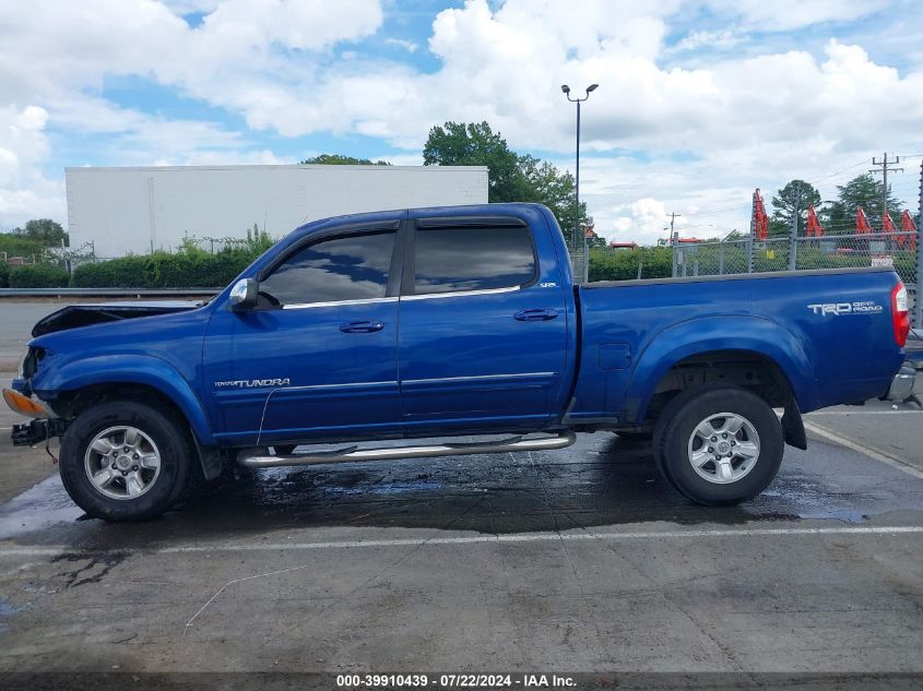 2006 Toyota Tundra Sr5 V8 VIN: 5TBDT44176S505955 Lot: 39910439