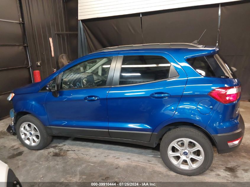 2020 Ford Ecosport Se VIN: MAJ6S3GL0LC347780 Lot: 39910444