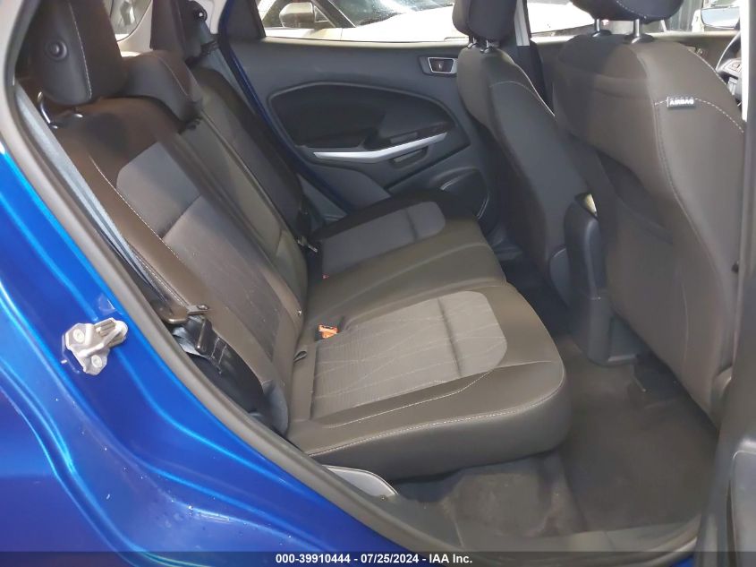 2020 Ford Ecosport Se VIN: MAJ6S3GL0LC347780 Lot: 39910444