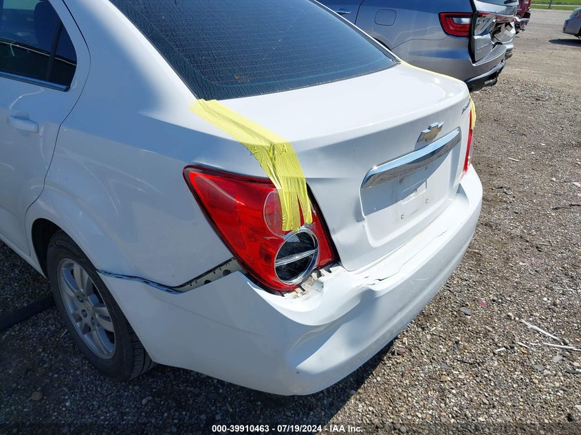 2012 Chevrolet Sonic 2Lt VIN: 1G1JC5SHXC4101936 Lot: 39910463