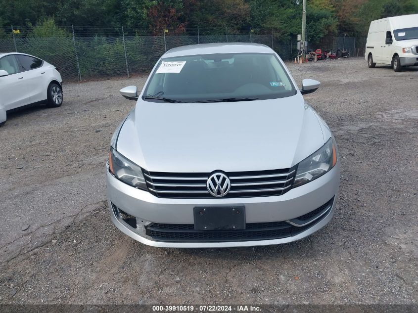 01VWAH7A34CC97850 2012 Volkswagen Passat 2.5L S