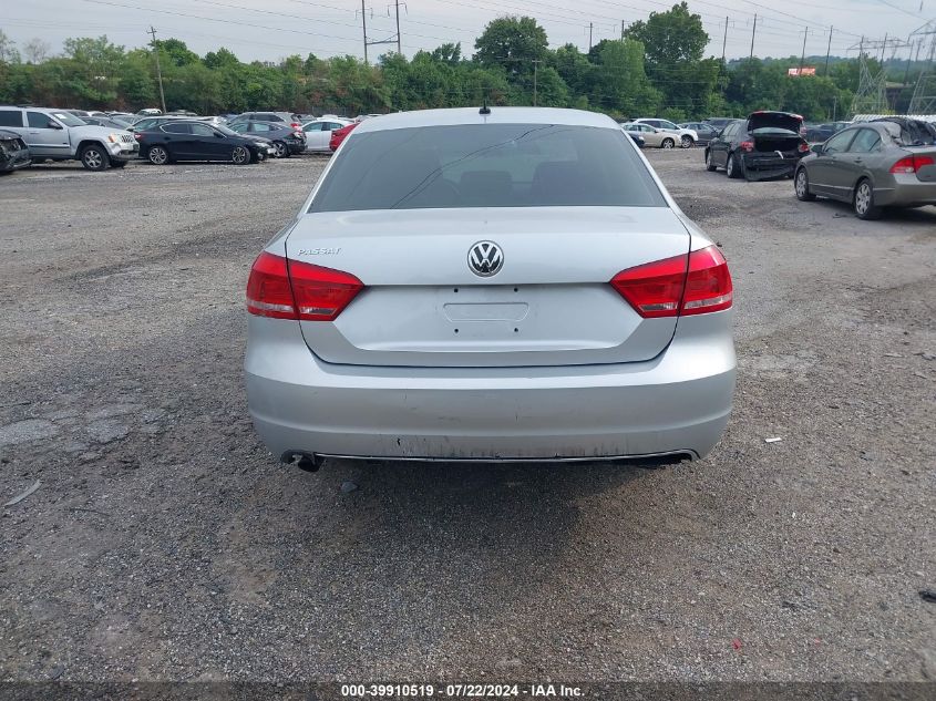 01VWAH7A34CC97850 2012 Volkswagen Passat 2.5L S