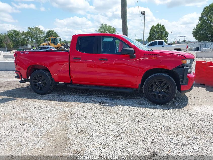 2020 Chevrolet Silverado 1500 4Wd Double Cab Standard Bed Custom VIN: 1GCRYBEK6LZ270646 Lot: 39910520