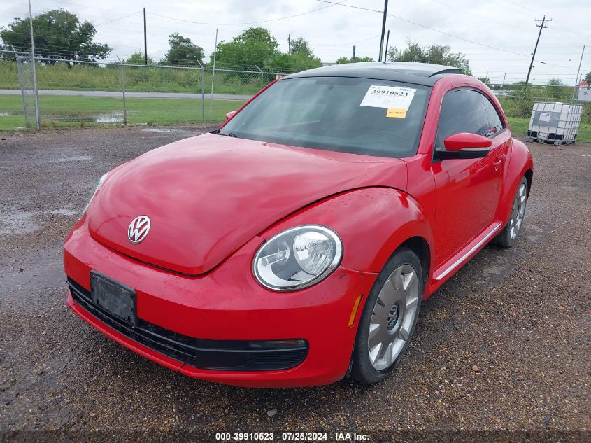 2013 Volkswagen Beetle 2.5L VIN: 3VWJP7AT9DM603370 Lot: 39910523