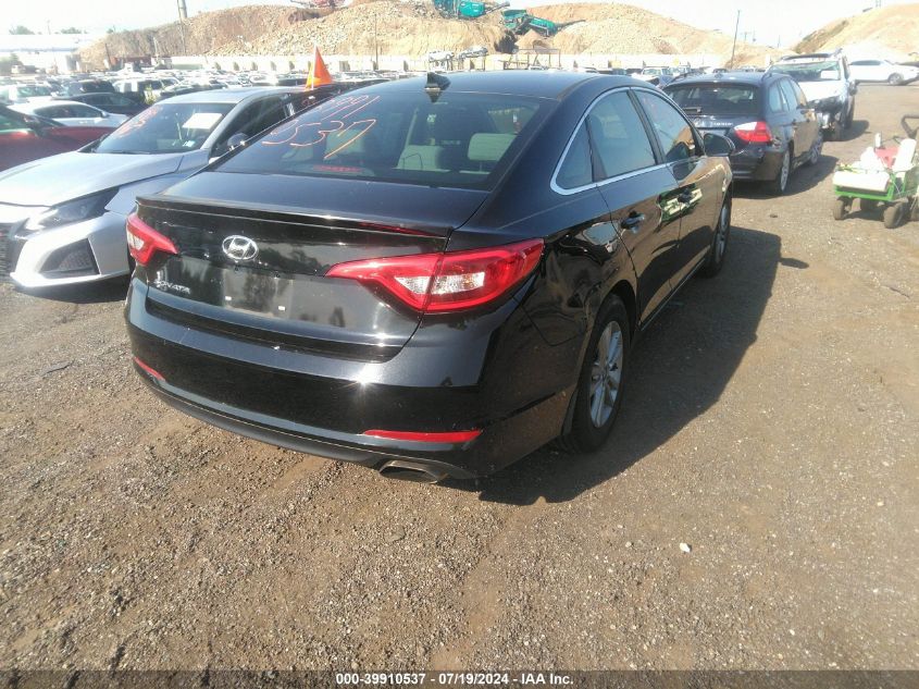 2015 Hyundai Sonata Se VIN: 5NPE24AF0FH171286 Lot: 39910537