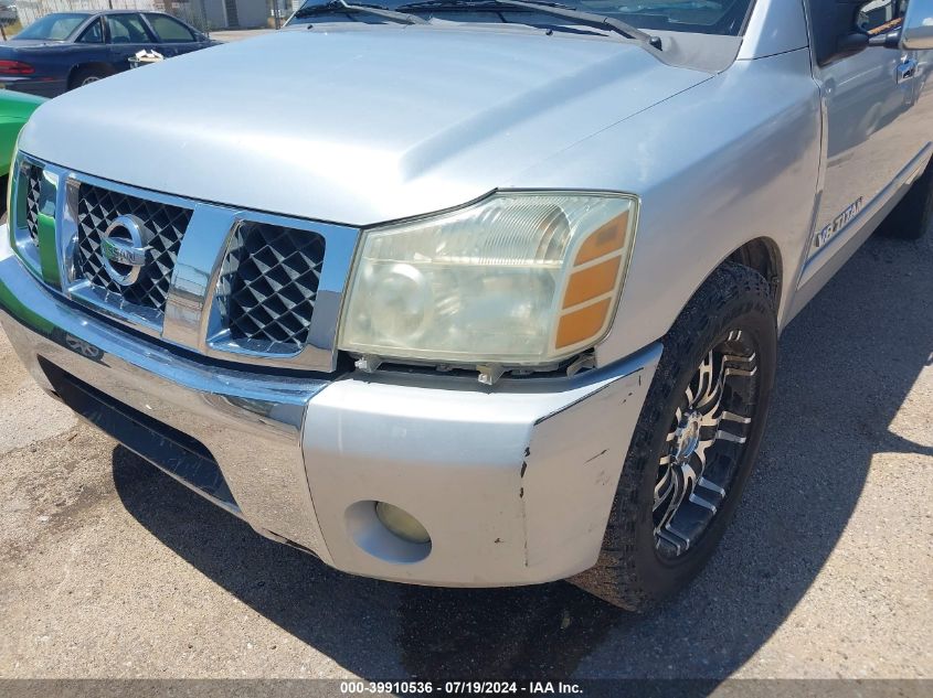 2006 Nissan Titan Se VIN: 1N6AA07A36N555601 Lot: 39910536