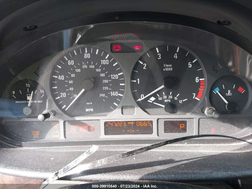 2003 BMW 325Xit VIN: WBAEP33463PF02492 Lot: 39910540