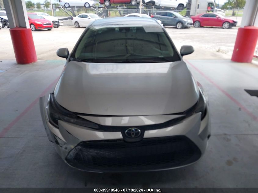 2020 Toyota Corolla Le VIN: 5YFEPRAE3LP088682 Lot: 39910546