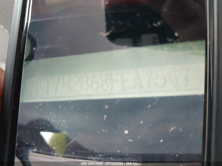 2015 Ford F-250 Xl VIN: 1FT7W2B68FEA75471 Lot: 39910554