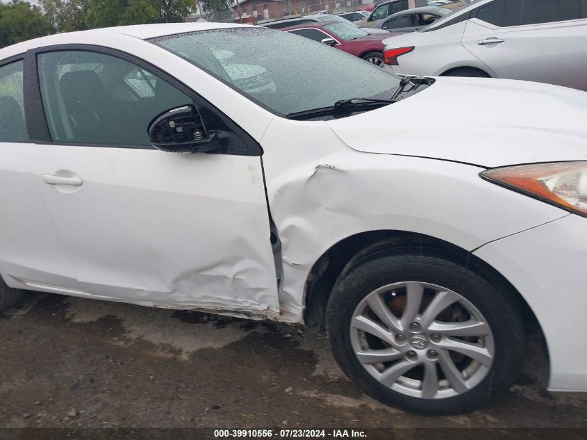 2012 Mazda Mazda3 I Touring VIN: JM1BL1V88C1650830 Lot: 39910556