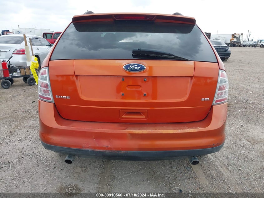 2008 Ford Edge Sel VIN: 2FMDK38C58BB13038 Lot: 39910560