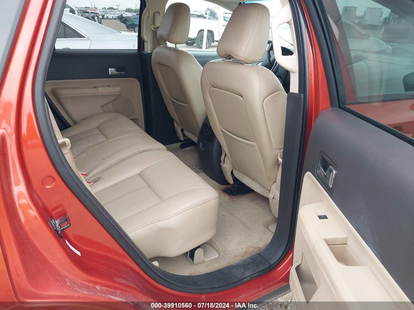 2008 Ford Edge Sel VIN: 2FMDK38C58BB13038 Lot: 39910560