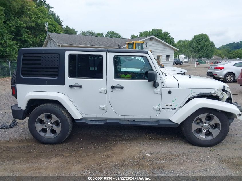 2018 Jeep Wrangler Jk Unlimited Sahara VIN: 1C4HJWEG9JL873173 Lot: 39910596