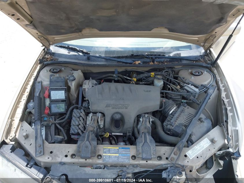 2005 Chevrolet Impala Ls VIN: 2G1WH52K159164314 Lot: 39910601