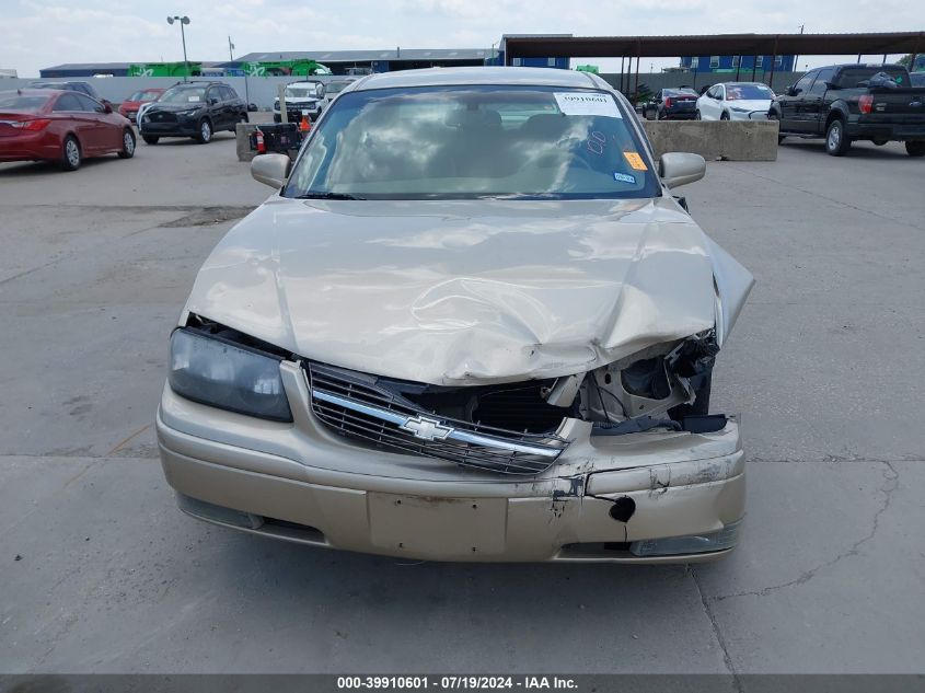 2005 Chevrolet Impala Ls VIN: 2G1WH52K159164314 Lot: 39910601
