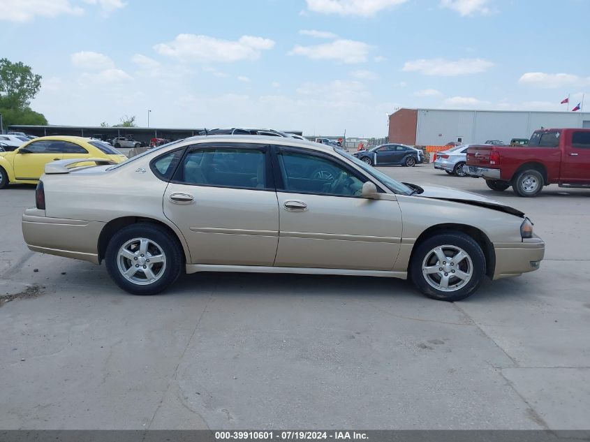 2005 Chevrolet Impala Ls VIN: 2G1WH52K159164314 Lot: 39910601