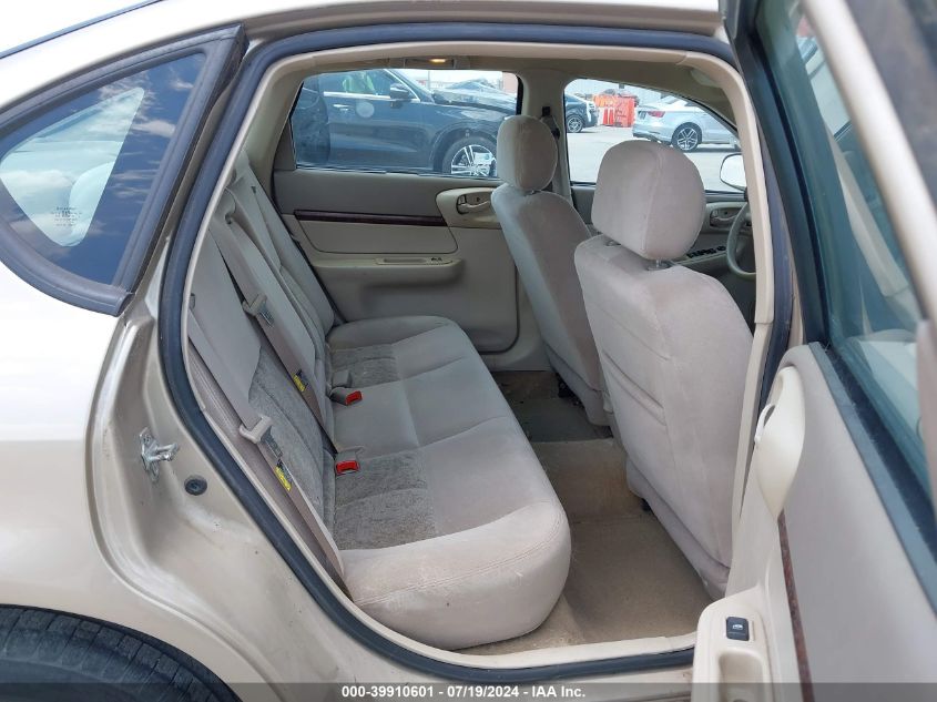 2005 Chevrolet Impala Ls VIN: 2G1WH52K159164314 Lot: 39910601