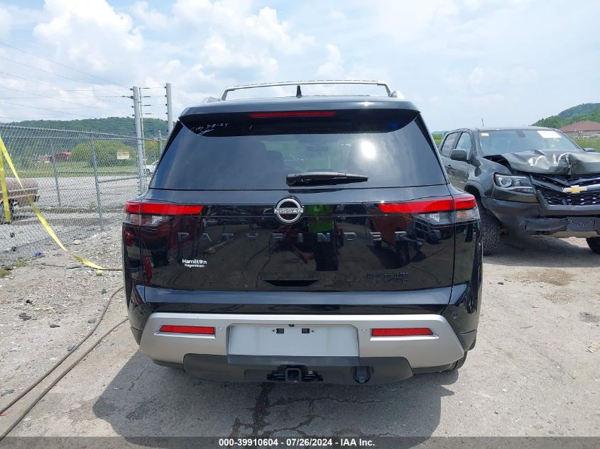 2023 Nissan Pathfinder Platinum 4Wd VIN: 5N1DR3DK7PC244298 Lot: 39910604