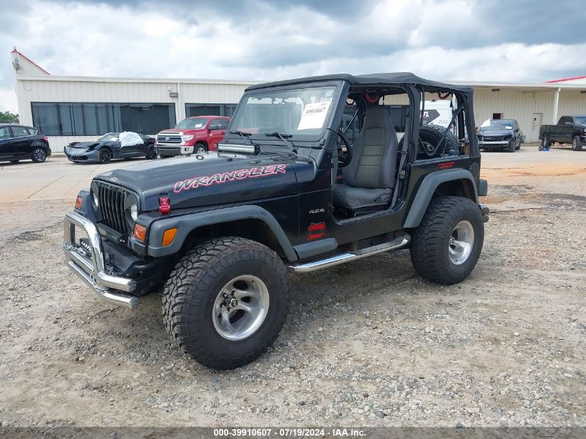 1997 Jeep Wrangler Se VIN: 1J4FY29P1VP414766 Lot: 39910607