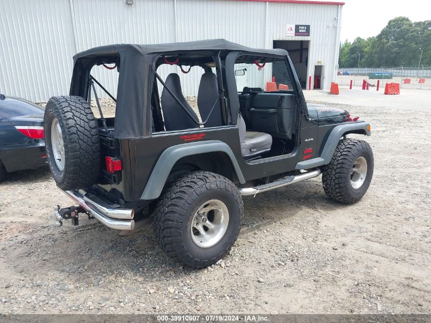 1997 Jeep Wrangler Se VIN: 1J4FY29P1VP414766 Lot: 39910607