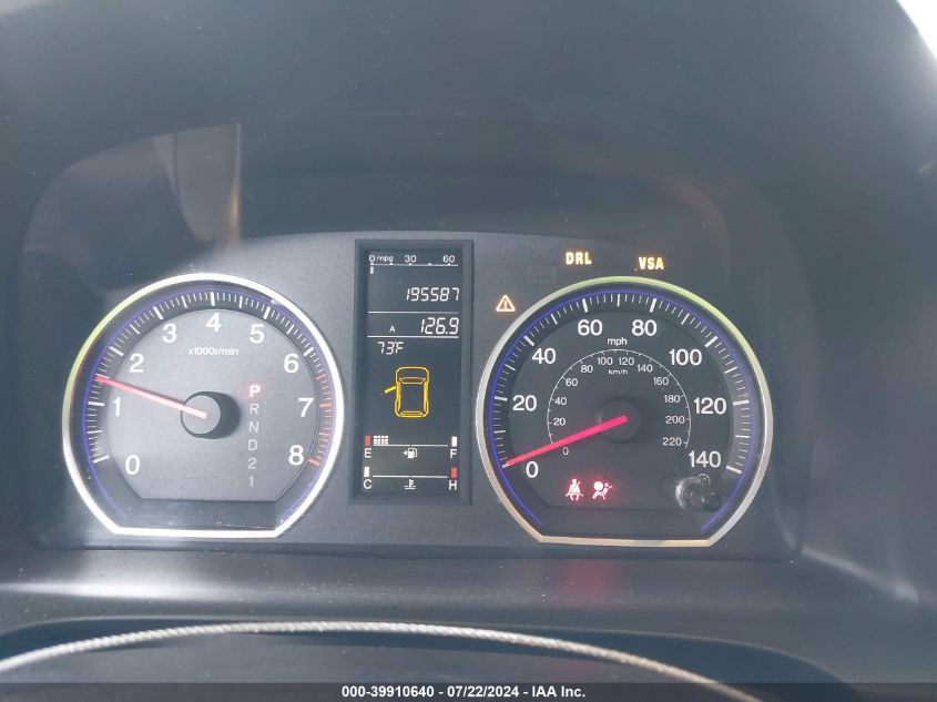 2007 Honda Cr-V Ex-L VIN: JHLRE48747C087852 Lot: 39910640