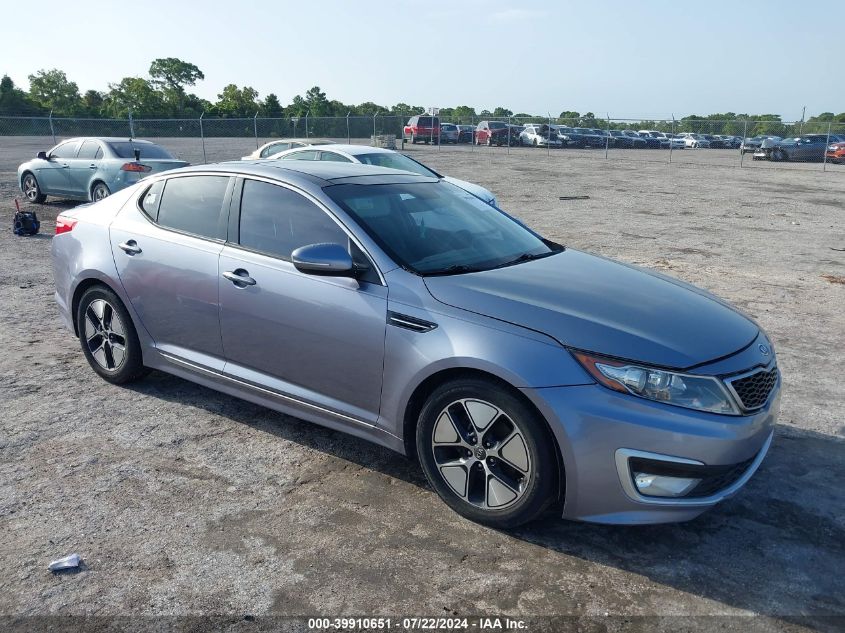 2012 Kia Optima Hybrid Ex VIN: KNAGM4AD8C5009478 Lot: 39910651