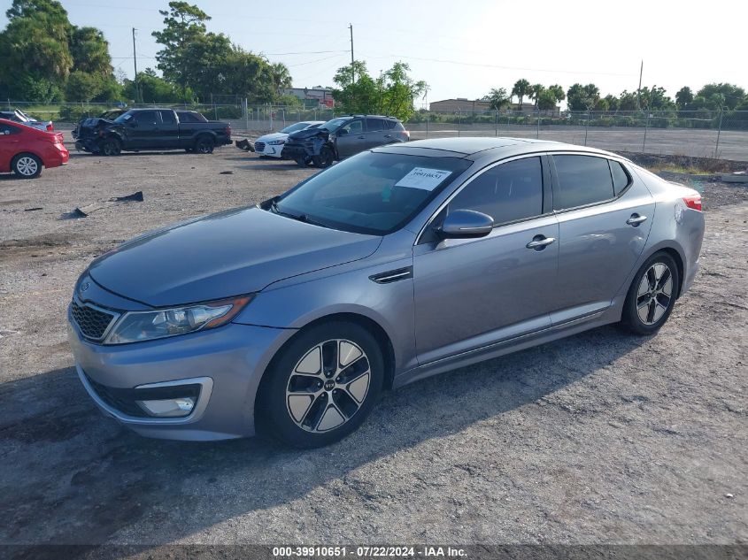 2012 Kia Optima Hybrid Ex VIN: KNAGM4AD8C5009478 Lot: 39910651