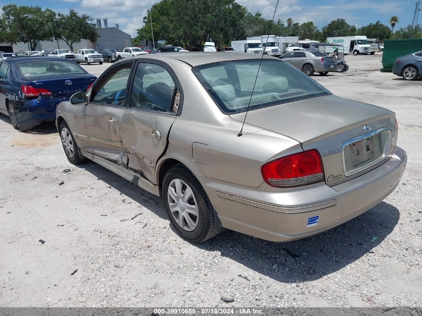 2005 Hyundai Sonata Gl VIN: KMHWF25S05A168460 Lot: 39910655