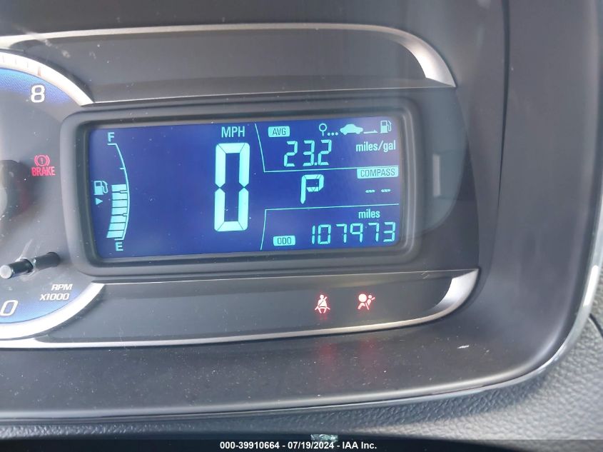 2016 Chevrolet Trax 1Lt VIN: 3GNCJLSB6GL141301 Lot: 39910664