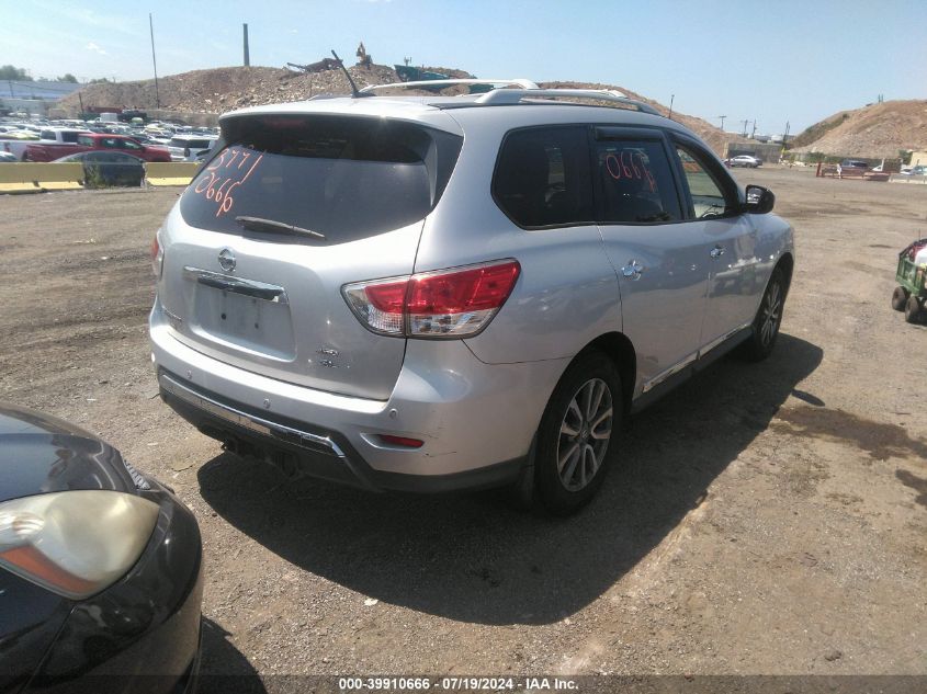 2013 Nissan Pathfinder Sl VIN: 5N1AR2MM1DC664990 Lot: 39910666