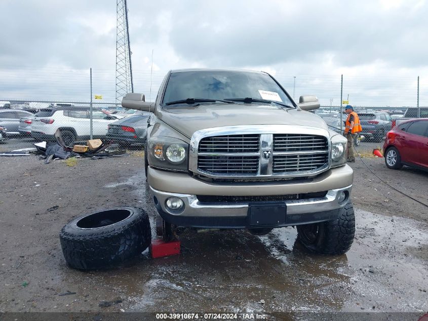 2007 Dodge Ram 2500 Slt/Sport VIN: 3D7KS28A87G818096 Lot: 39910674