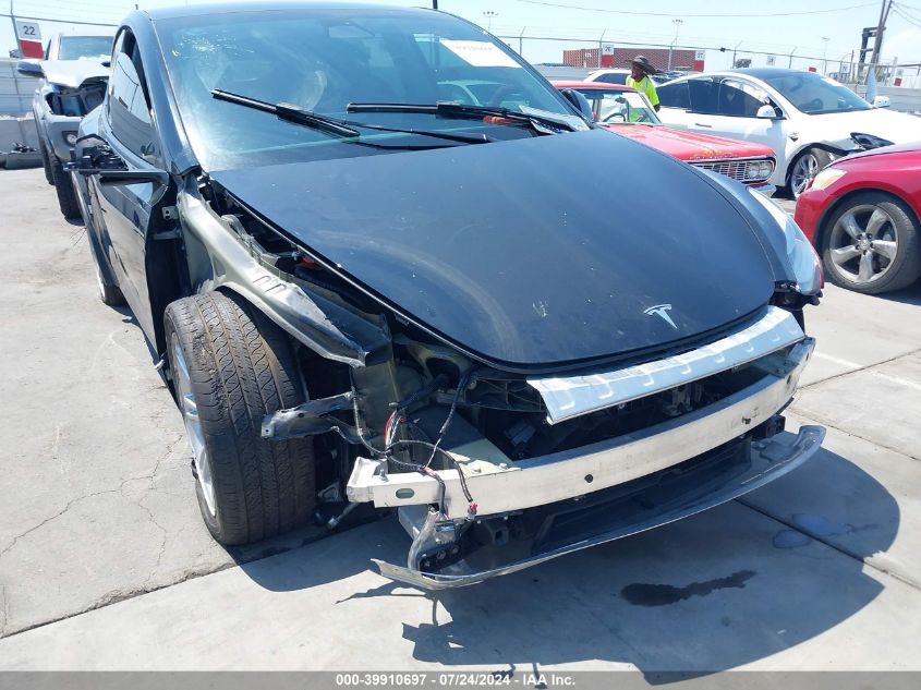 2021 Tesla Model Y Long Range Dual Motor All-Wheel Drive VIN: 5YJYGDEE6MF259612 Lot: 39910697