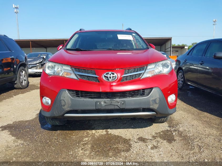 2014 Toyota Rav4 Xle VIN: JTMRFREV6ED055356 Lot: 39910728