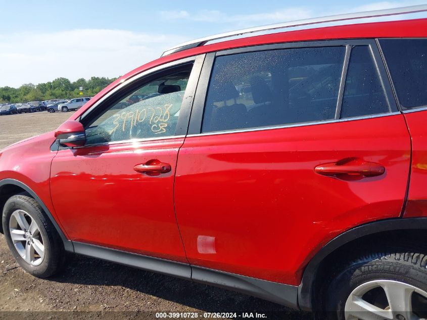 2014 Toyota Rav4 Xle VIN: JTMRFREV6ED055356 Lot: 39910728