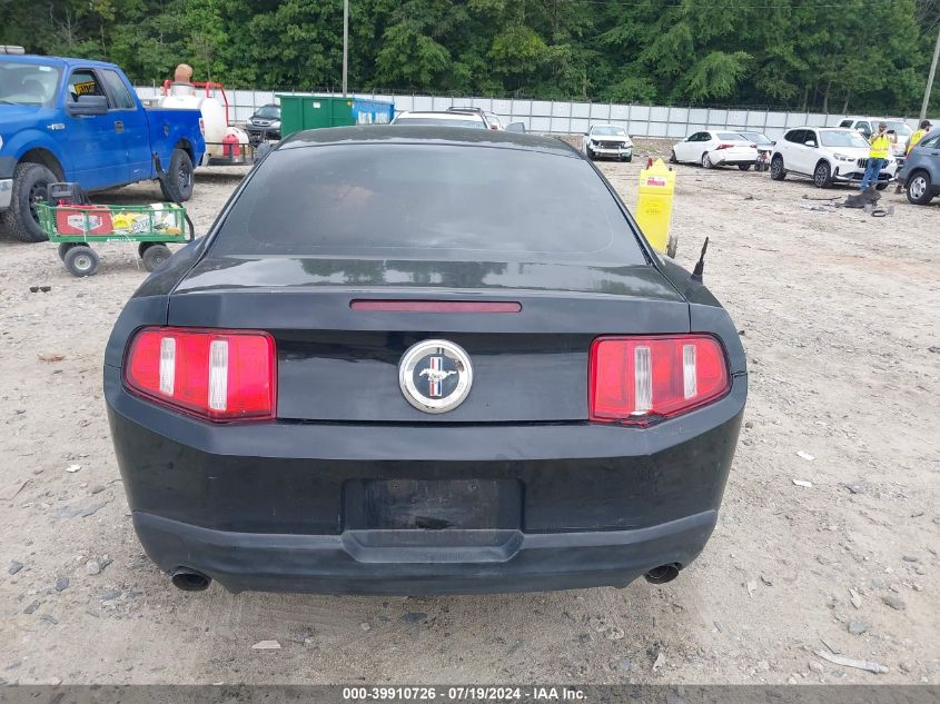 2012 Ford Mustang V6 VIN: 1ZVBP8AM0C5207545 Lot: 39910726