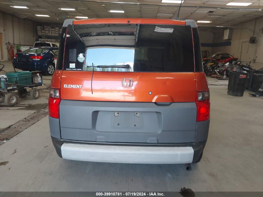 2005 Honda Element Ex VIN: 5J6YH28605L031300 Lot: 39910781
