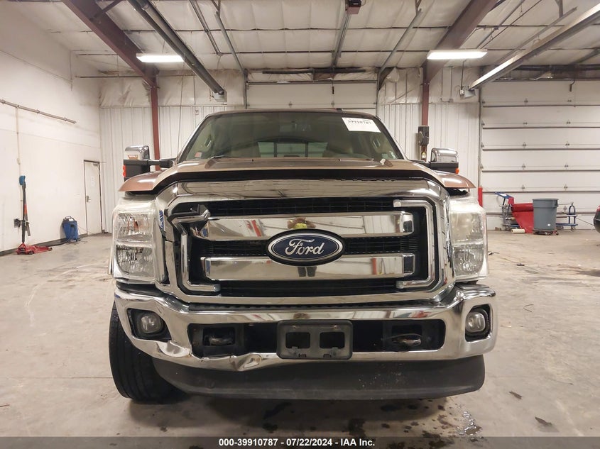 2011 Ford F-250 Lariat VIN: 1FT7W2B62BEA50656 Lot: 39910787