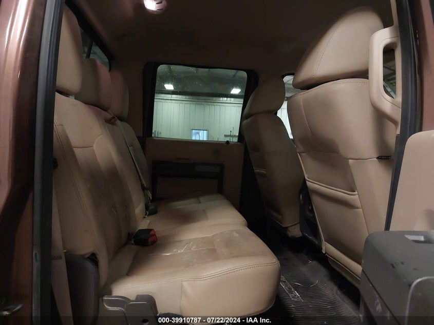 2011 Ford F-250 Lariat VIN: 1FT7W2B62BEA50656 Lot: 39910787