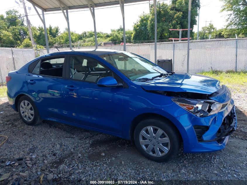 2021 Kia Rio S VIN: 3KPA24AD8ME391810 Lot: 39910803