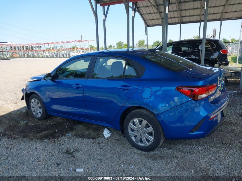 2021 Kia Rio S VIN: 3KPA24AD8ME391810 Lot: 39910803