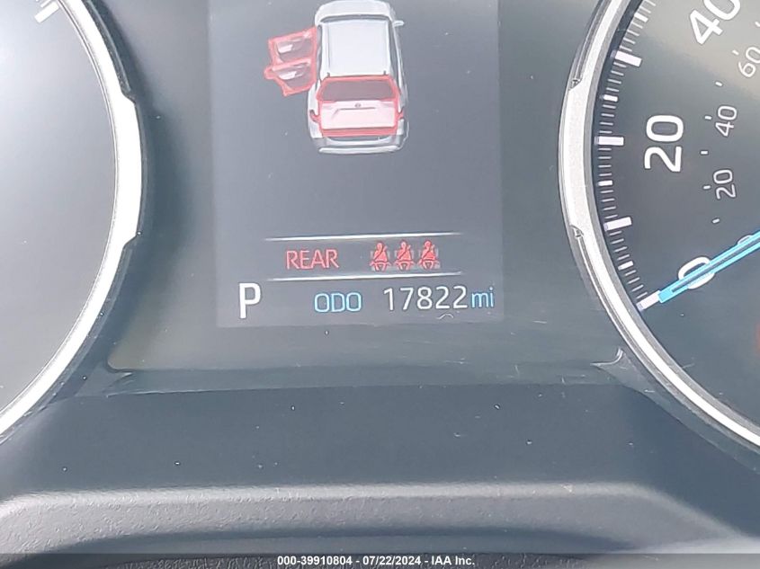 2022 Toyota Rav4 Hybrid Se VIN: 4T3T6RFV3NU086247 Lot: 39910804