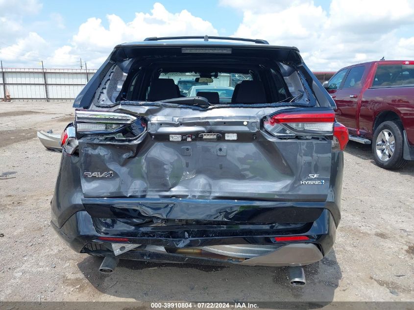 2022 Toyota Rav4 Hybrid Se VIN: 4T3T6RFV3NU086247 Lot: 39910804